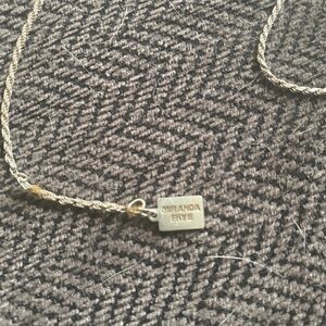 Sterling silver medium size necklace